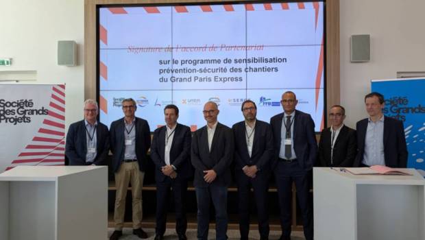 Des chantiers du Grand Paris plus sécurisés