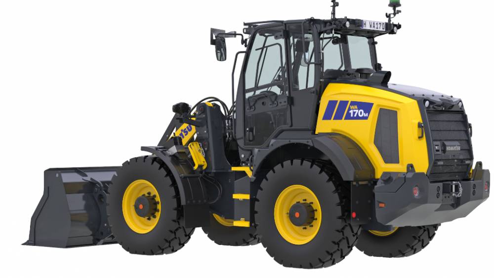 Encore une nouvelle chargeuse chez Komatsu