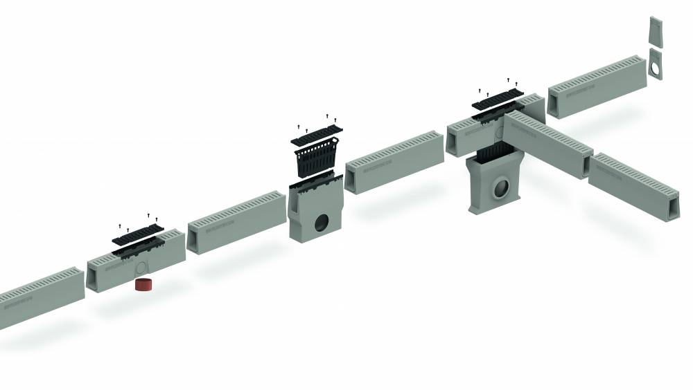 BG-Graspointner étoffe sa famille des caniveaux de drainage monolithique
