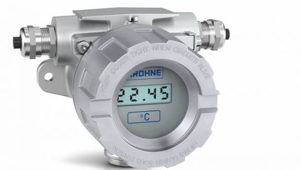 Krohne lance un indicateur de température sur site pour transmetteurs de température
