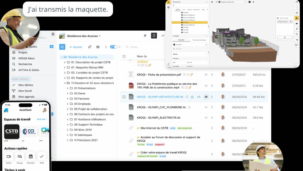 Kroqi accélère la transition numérique du secteur de la construction