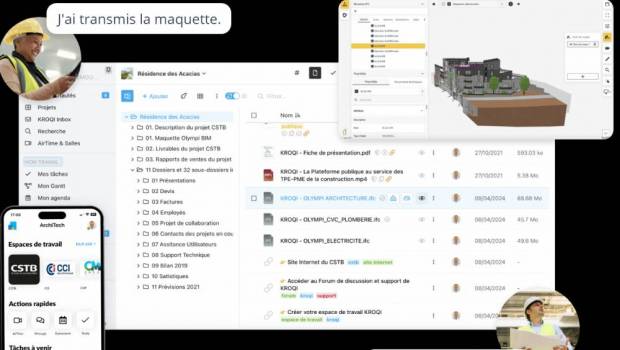 Kroqi accélère la transition numérique du secteur de la construction