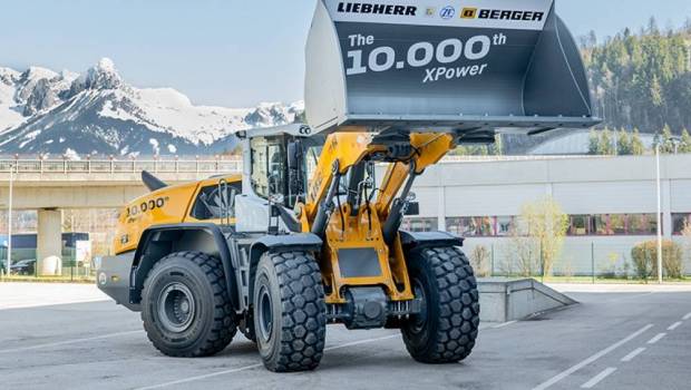 Liebherr passe le cap des 10 000 chargeuses XPower produites