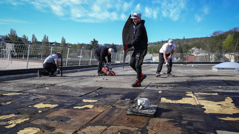 Soprema recycle les membranes d'étanchéité bitumineuses issues des chantiers