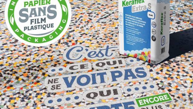 Mapei lance le sac papier, sans film plastique, 100% recyclable !