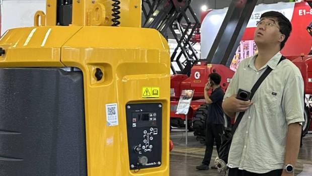 Haulotte en démonstration au salon CICEE de Changsha
