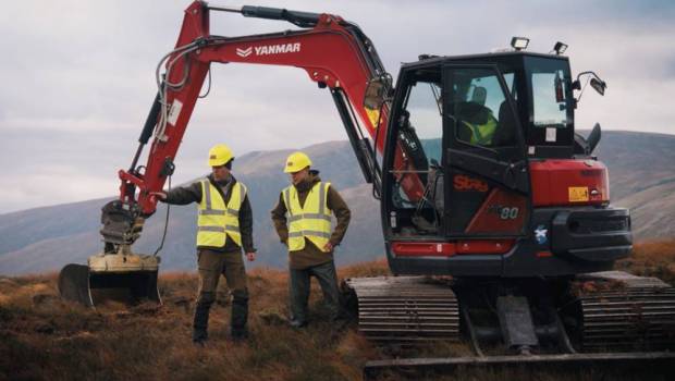 Les machines Yanmar participent à la préservation des Highlands