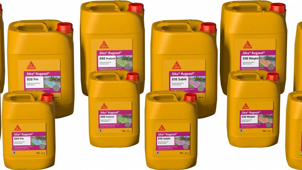 Sika repense le béton décoratif