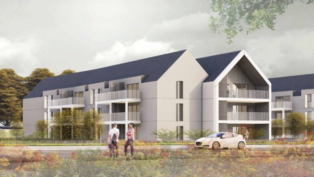 Du béton décarboné pour la résidence « Terre de Cé »