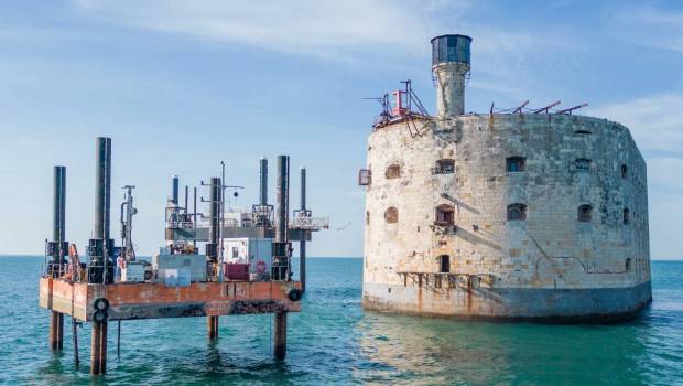 Géotec participe à la reconstruction de Fort Boyard