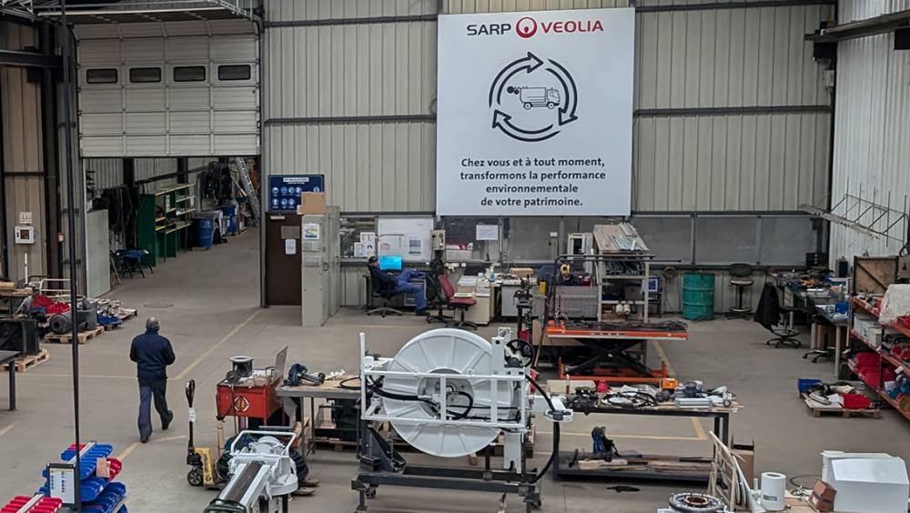 Veolia revoit le cycle de vie de ses camions hydrocureurs 