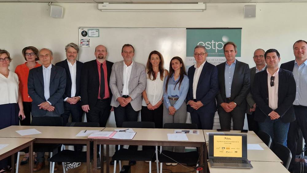 ESTP / EFB : la chaire Ingénierie des bétons accueille 5 nouveaux partenaires