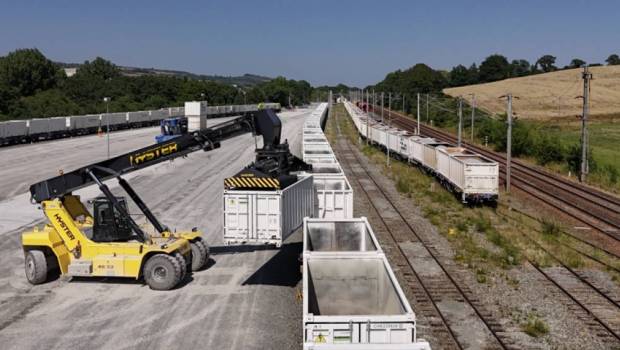 Cinérites inaugure sa première ligne fret entre Voutré et Gennevilliers