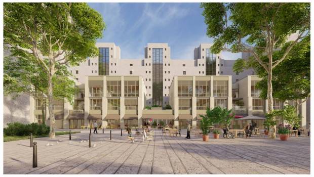 Villeurbanne : les travaux des Contreforts Gratte-Ciel ont démarré !