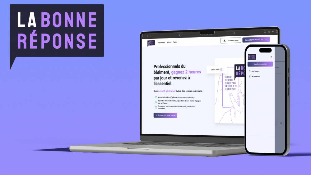 Une IA générative spécialisée qui fait gagner 2h par jour aux professionnels du bâtiment