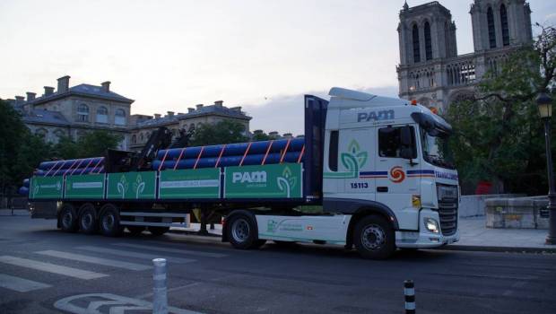 PAM réduit ses émissions de CO2 de 12% en 2024