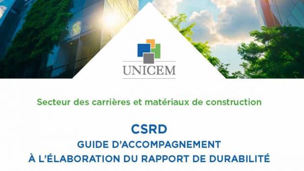 CSRD : le guide de l'Unicem qui accompagne ses adhérents