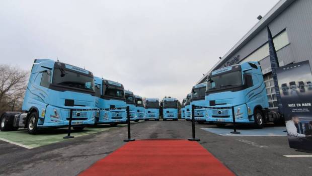 Wheeltainer s’équipe de 50 Volvo FH Aero GNL : une première en France