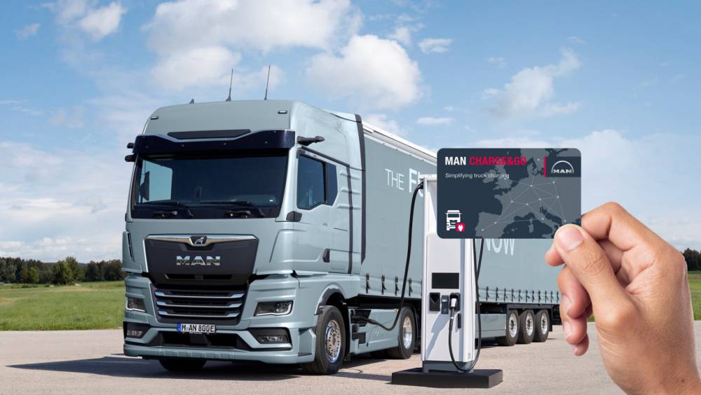 MAN Charge&Go : le nouveau service de recharge pour les PL électriques