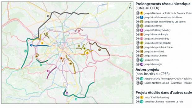15 projets à l’étude pour la mobilité en Ile-de France