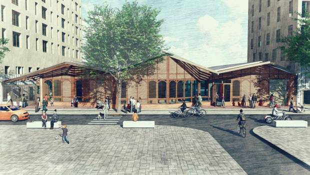 Stains : les travaux de la Ressourcerie et du Pôle médical sont lancés