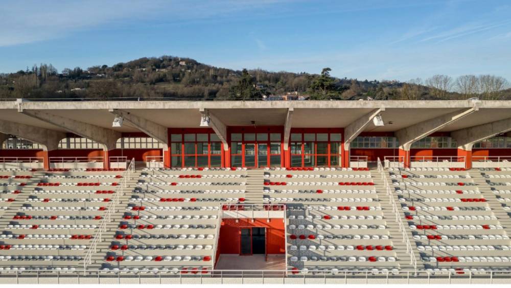 A40 transforme le stade Max Rousié de Villeneuve-sur-Lot