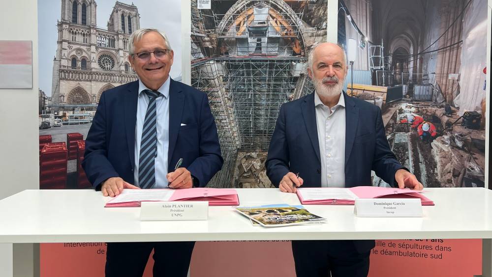 Inrap et Unicem signent une convention pour l'archéologie préventive