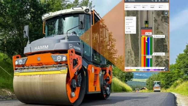 Hamm digitalise le compactage avec Track Assist et WPT Compacting