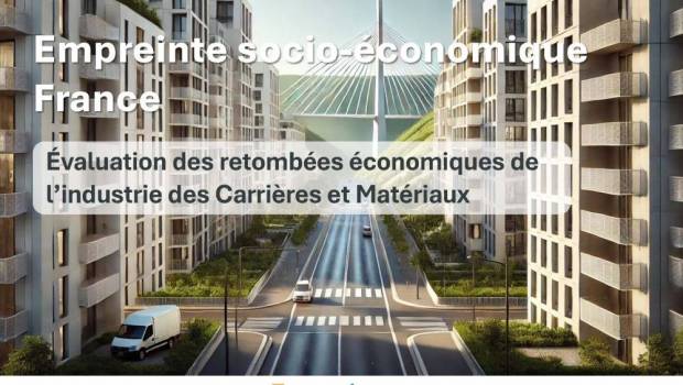 L'Unicem publie l'étude de son empreinte socio-économique en France