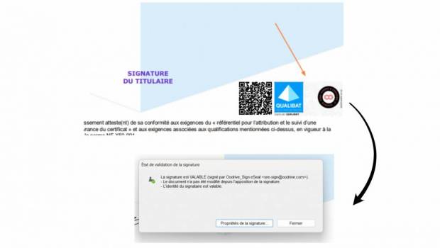 Qualibat met en place les certificats numériques