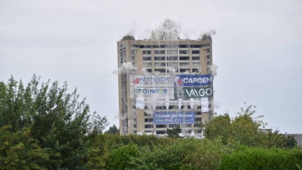 La Tour Kennedy a été foudroyée