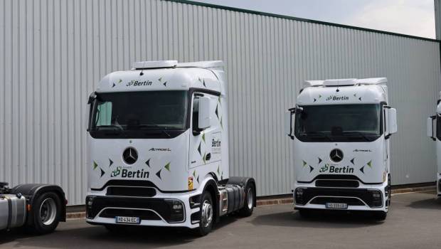 8 nouveaux Actros L pour les Transports Bertin