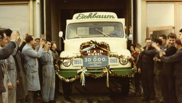 L'usine MAN de Munich fête ses Noces de Platine