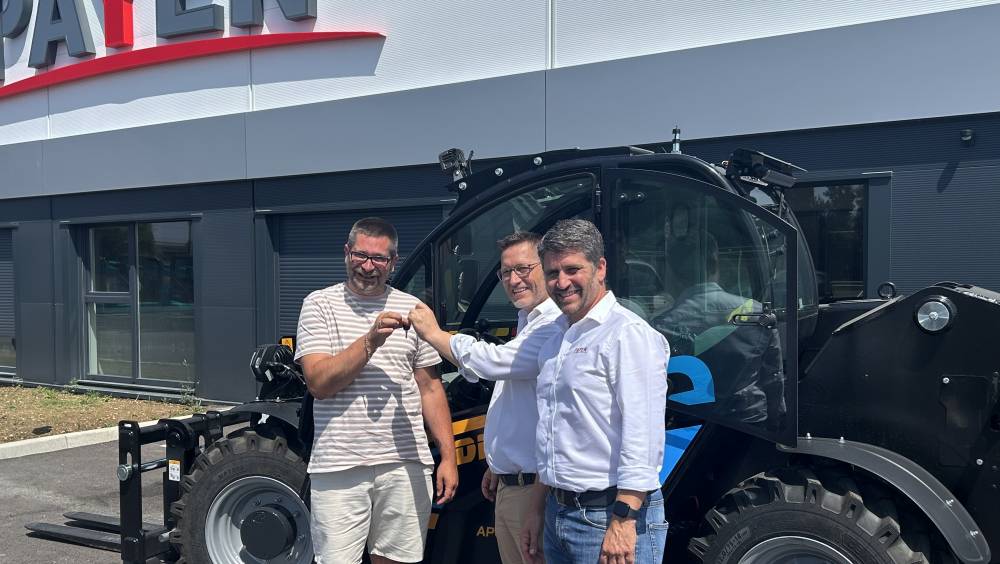 Proloc BTP met en service le premier chariot télescopique 100 % électrique de DIECI en France