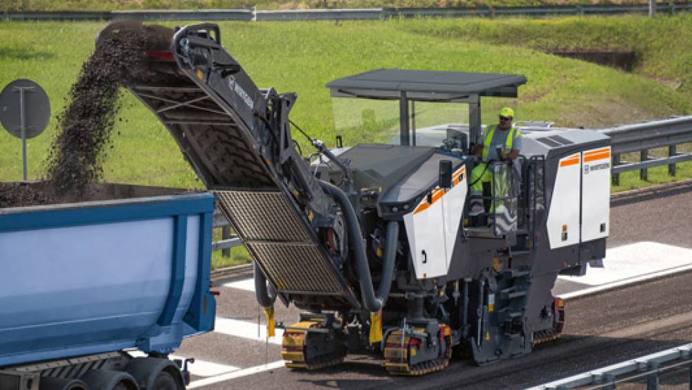 Wirtgen lance la W 210 XF, une fraiseuse de nouvelle génération