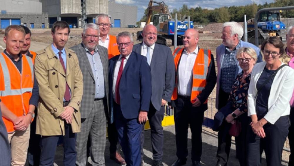 La Métropole de Lille lance les travaux de la station d’épuration de Wattrelos – Leers