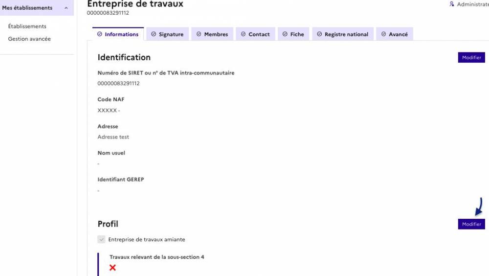 Évolution importante sur Trackdéchets – Travaux amiante & BSDA