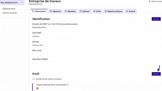 Évolution importante sur Trackdéchets – Travaux amiante & BSDA
