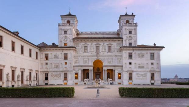 Du béton ciré pour la villa Medicis à Rome