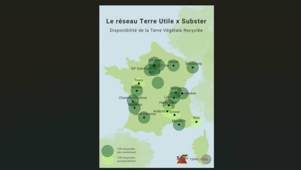 Terre Utile et Microhumus bâtissent le 1er réseau de terre végétale recyclée de France