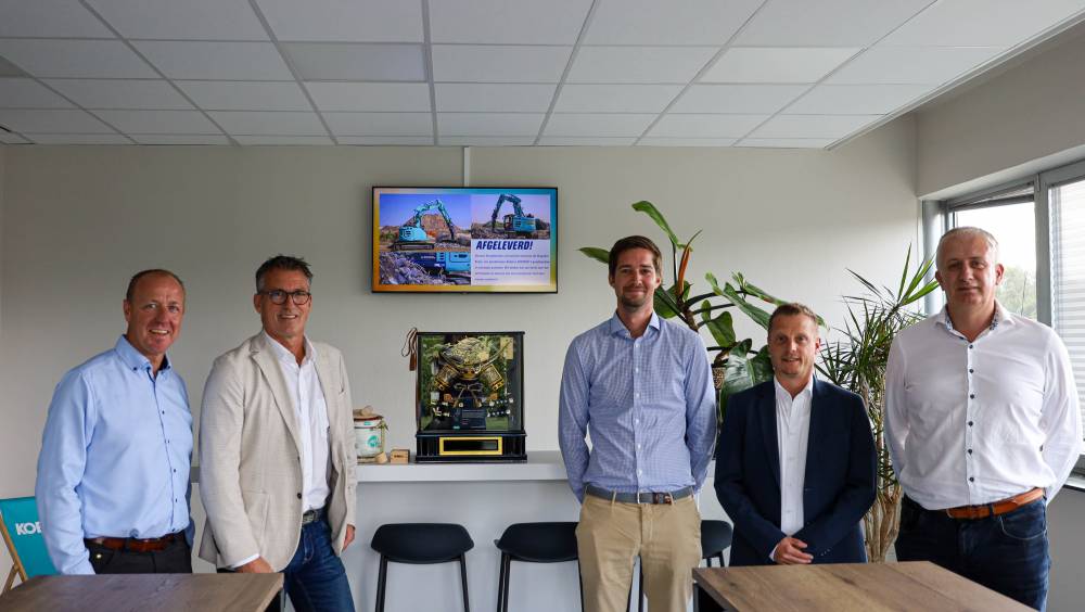 De Bruycker-Kemp et Kobelco : 40 ans de partenariat