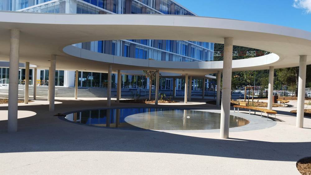 Aubagne : des bétons désactivés pour le nouveau campus biotechnologique Sartorius