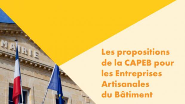 [Tribune] Elections municipales 2026 : la Capeb lance ses propositions