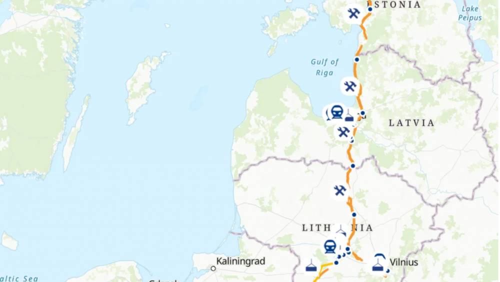 Vinci va électrifier le projet Rail Baltica