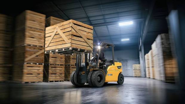 Hyundai dévoile des chariots élévateurs haute tension