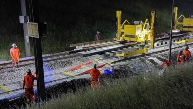 10 ans de renouvellement des aiguillages pour la ligne à grande vitesse !