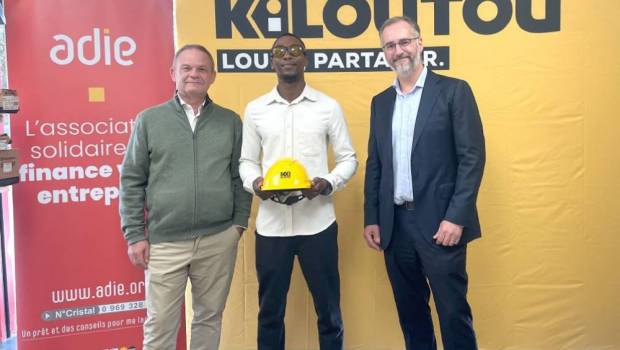 Kiloutou promeut l'économie solidaire avec l'Adie