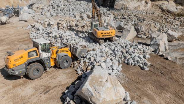 La 10 000ème chargeuse XPower de Liebherr travaille en extraction de granit