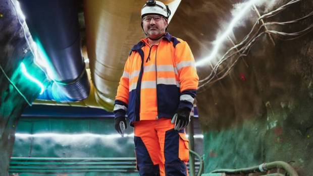 Blåkläder signe une collection spéciale travaux souterrains sur un lot du TELT