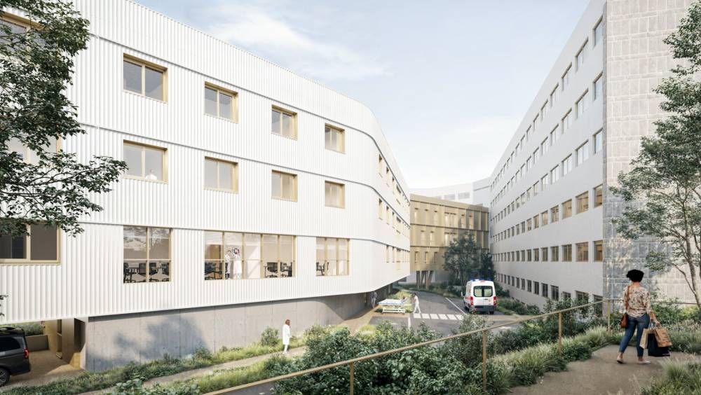 GCC Construction réalise l’extension du Centre Hospitalier de Morlaix
